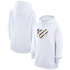 NHL White Vegas Golden Knights G-III 4Her by Carl Banks Women's Heart Pullover Hoodie