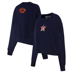 MLB Houston Astros Pro Standard Women's Painted Sky Pullover Sweatshirt