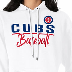 MLB Chicago Cubs G-III 4Her by Carl Banks Women's Team Fleece Pullover Hoodie