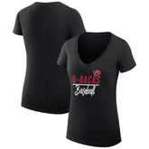 MLB Arizona Diamondbacks G-III 4Her by Carl Banks Women's Super-Slim Fit Lightweight Team Graphic V-Neck T-Shirt