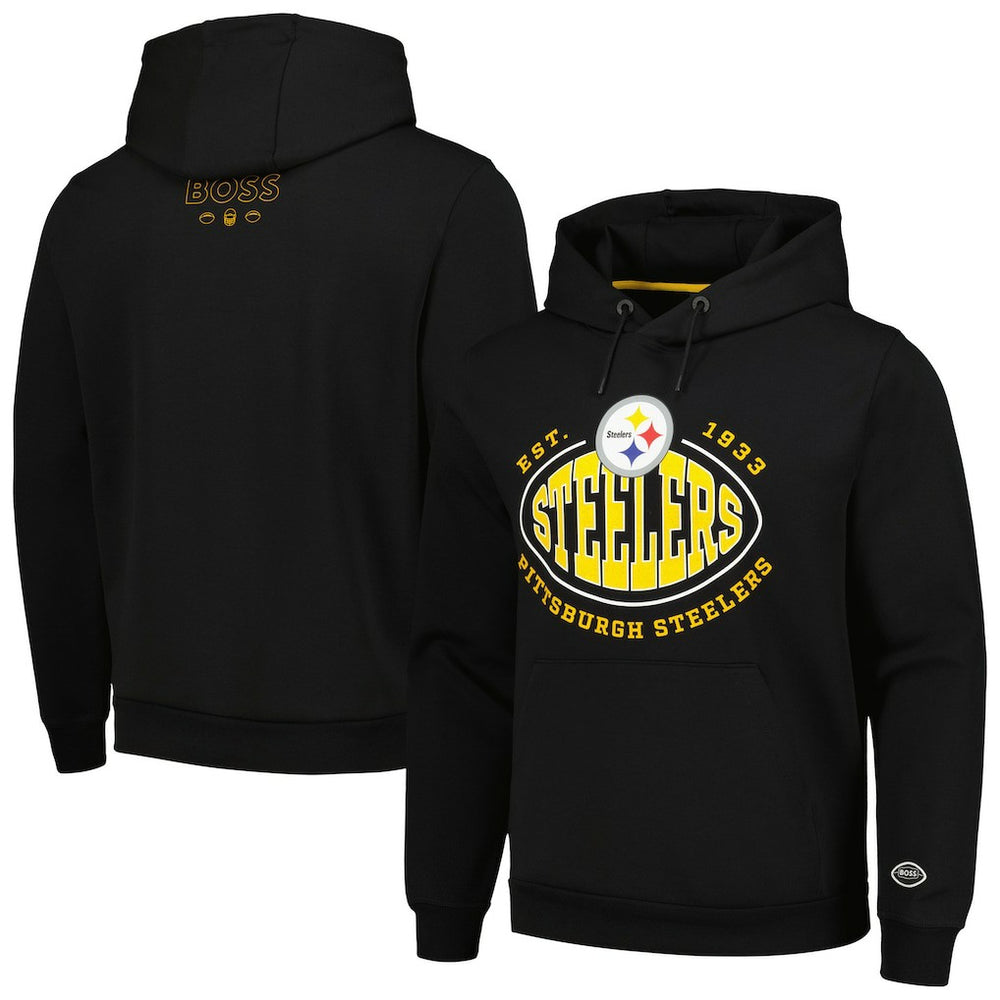 BOSS X NFL Touchback Pullover Hoodie - Pittsburgh Steelers