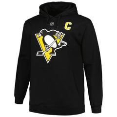 NHL Black Mario Lemieux Pittsburgh Penguins Mitchell & Ness Name & Number Pullover Hoodie