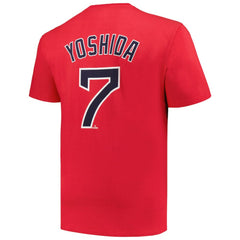 MLB Masataka Yoshida Boston Red Sox Big & Tall Name & Number T-Shirt