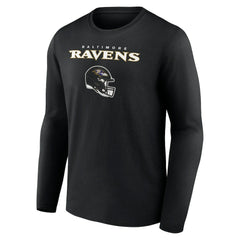 Lamar Jackson Team Wordmark Long Sleeve T-Shirt - Baltimore Ravens