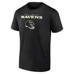 Lamar Jackson Team Wordmark Name & Number T-Shirt - Baltimore Ravens