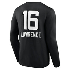 Trevor Lawrence Team Wordmark Long Sleeve T-Shirt - Jacksonville Jaguars