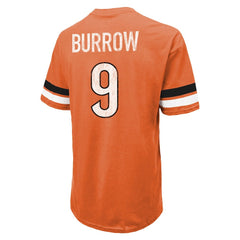 Joe Burrow Majestic Threads Name & Number Oversize Fit T-Shirt - Cincinnati Bengals