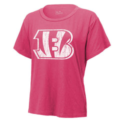 Joe Burrow Majestic Threads Women's Name & Number T-Shirt - Cincinnati Bengals