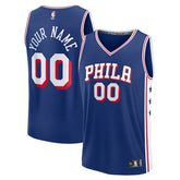 NBA Philadelphia 76ers Fast Break Custom Jersey