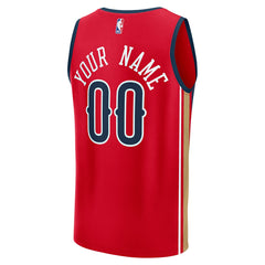 NBA New Orleans Pelicans Youth Fast Break Custom Replica Jersey