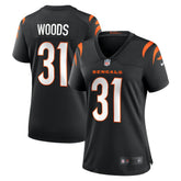 Ickey Woods Women's Retired Player Game Jersey - Cincinnati Bengals