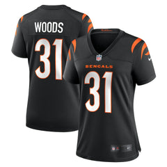 Ickey Woods Women's Retired Player Game Jersey - Cincinnati Bengals
