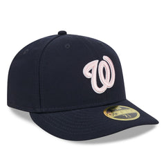MLB New Era Washington Nationals Navy 2024 Mother's Day Low Profile 59FIFTY Fitted Hat