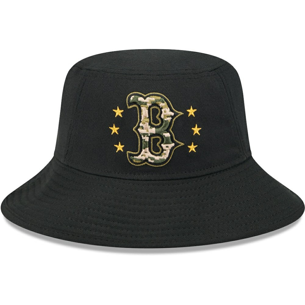 MLB Boston Red Sox New Era 2024 Armed Forces Day Bucket Hat