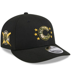 MLB Chicago Cubs New Era 2024 Armed Forces Day Low Profile 9FIFTY Snapback Hat
