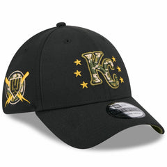 MLB Kansas City Royals New Era 2024 Armed Forces Day 39THIRTY Flex Hat