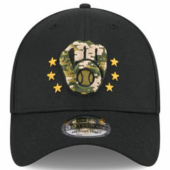 MLB Milwaukee Brewers New Era 2024 Armed Forces Day 39THIRTY Flex Hat