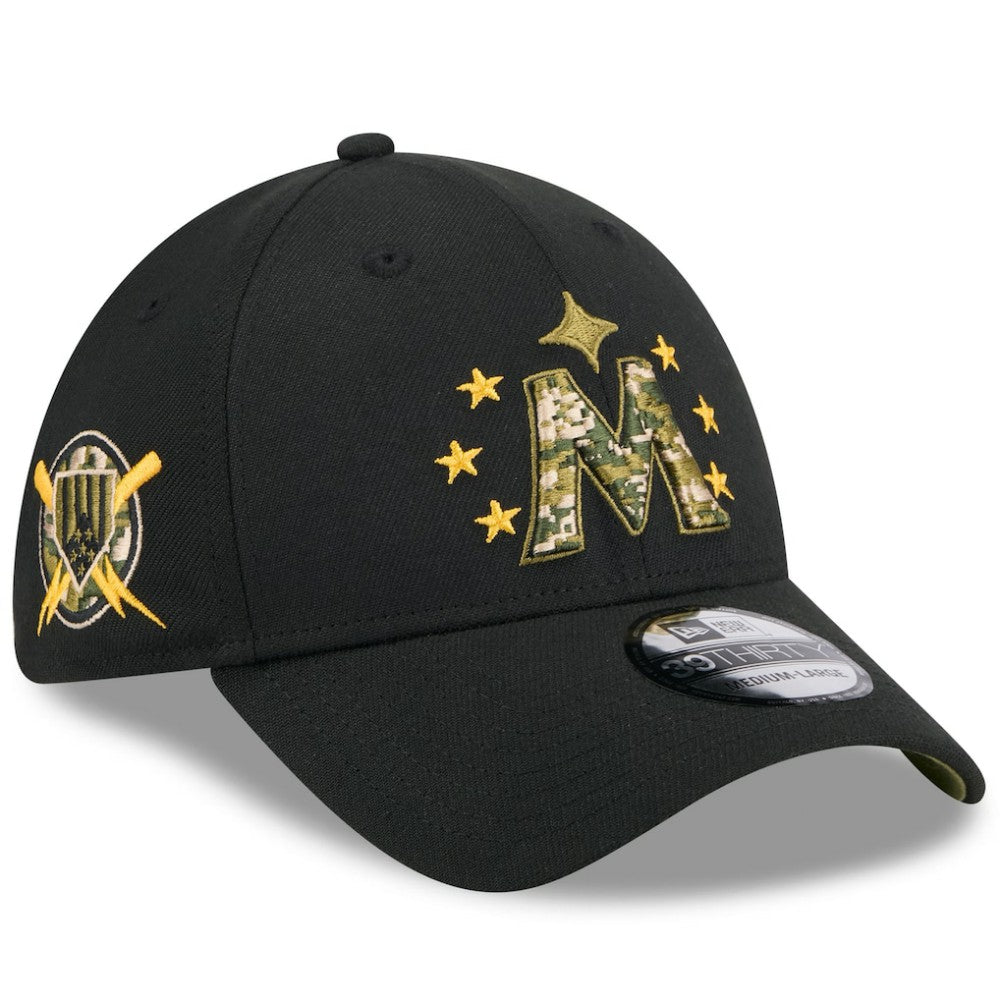 MLB Minnesota Twins New Era 2024 Armed Forces Day 39THIRTY Flex Hat