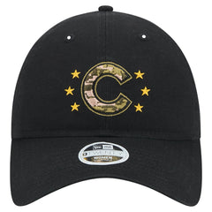 MLB Chicago Cubs New Era Women's 2024 Armed Forces Day 9TWENTY Adjustable Hat