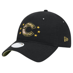 MLB Chicago Cubs New Era Women's 2024 Armed Forces Day 9TWENTY Adjustable Hat