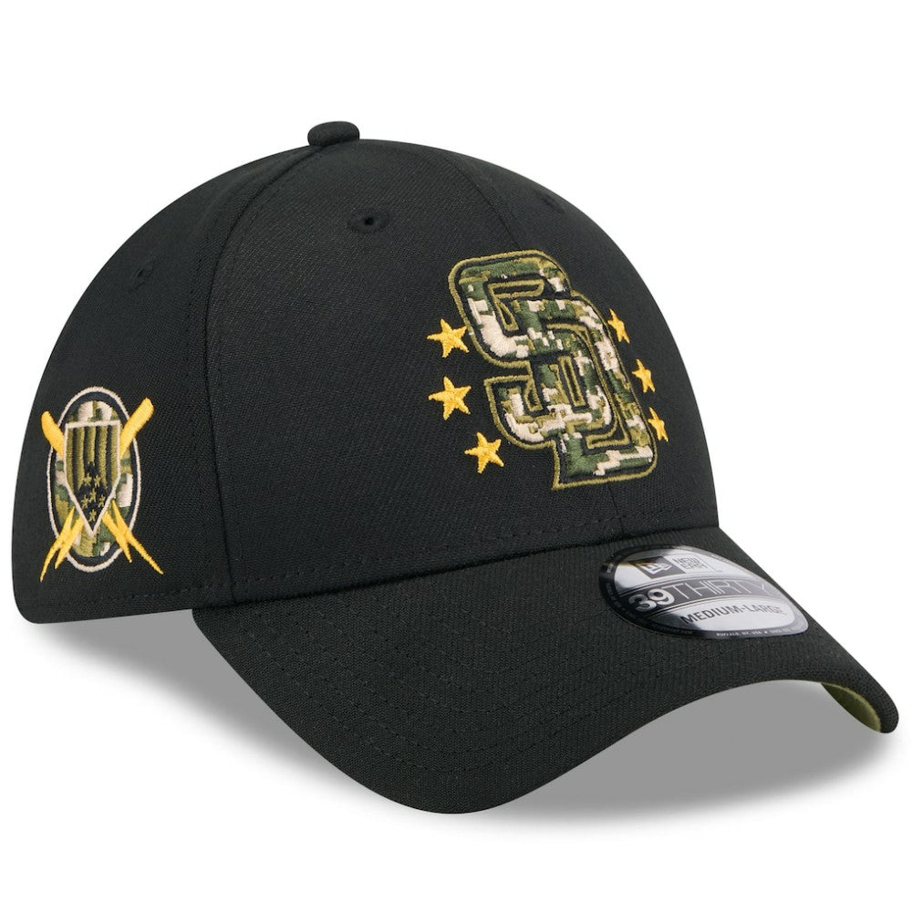MLB San Diego Padres New Era 2024 Armed Forces Day 39THIRTY Flex Hat
