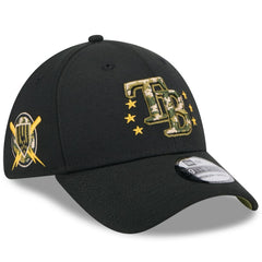 MLB Tampa Bay Rays New Era 2024 Armed Forces Day 39THIRTY Flex Hat