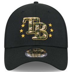 MLB Tampa Bay Rays New Era 2024 Armed Forces Day 39THIRTY Flex Hat