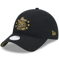MLB St. Louis Cardinals New Era Women's 2024 Armed Forces Day 9TWENTY Adjustable Hat