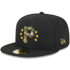 MLB Pittsburgh Pirates New Era 2024 Armed Forces Day On-Field 59FIFTY Fitted Hat