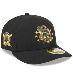 MLB San Diego Padres New Era 2024 Armed Forces Day Low Profile 59FIFTY Fitted Hat