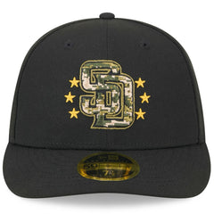 MLB San Diego Padres New Era 2024 Armed Forces Day Low Profile 59FIFTY Fitted Hat