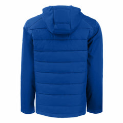 MLB Los Angeles Dodgers Cutter & Buck Evoke Hybrid Eco Softshell Recycled Full-Zip Hoodie