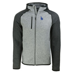 MLB Los Angeles Dodgers Cutter & Buck Mainsail Full-Zip Hooded Jacket