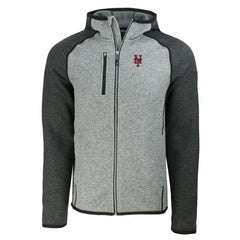 MLB New York Mets Cutter & Buck Mainsail Full-Zip Hooded Jacket