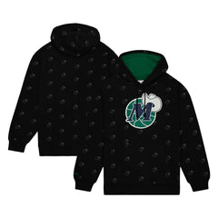 NBA Dallas Mavericks Hardwood Classics Allover Print Pullover Hoodie sale