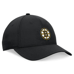 NHL Black Boston Bruins Fanatics Front Office Ripstop Adjustable Hat