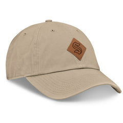 NHL Khaki Seattle Kraken Fanatics Elements Unstructured Patch Leather Strapback Hat