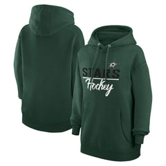 NHL Green Dallas Stars G-III 4Her by Carl Banks Women's Team Sport Tri-Blend Fleece Hoodie