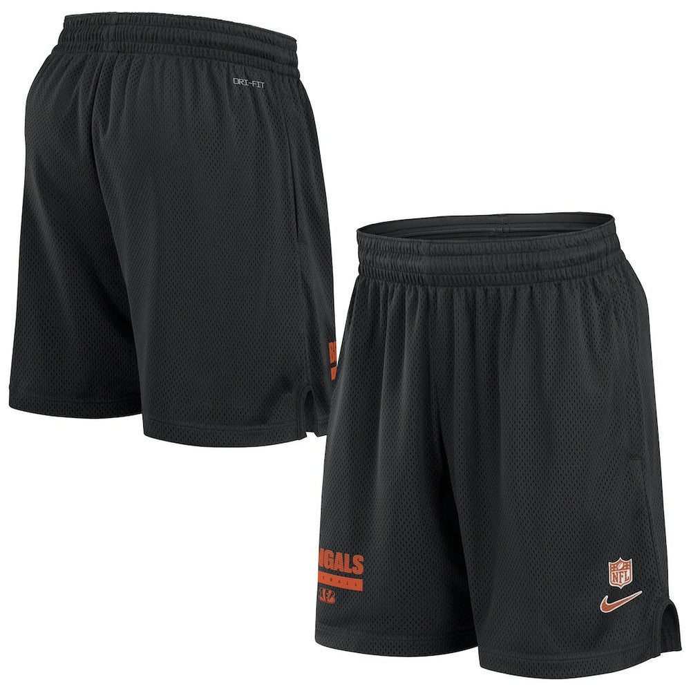 2024 Sideline Performance Mesh Shorts - Cincinnati Bengals