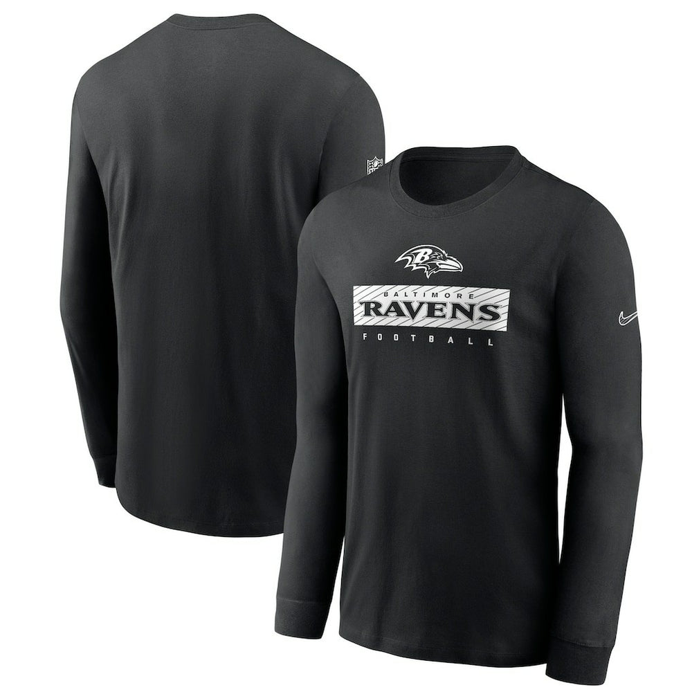 Sideline Dri-FIT Long Sleeve T-Shirt - Baltimore Ravens