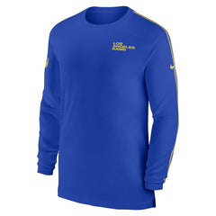 Sideline Coach UV Performance Long Sleeve T-Shirt - Los Angeles Rams
