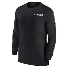 Sideline Coach UV Performance Long Sleeve T-Shirt - Philadelphia Eagles