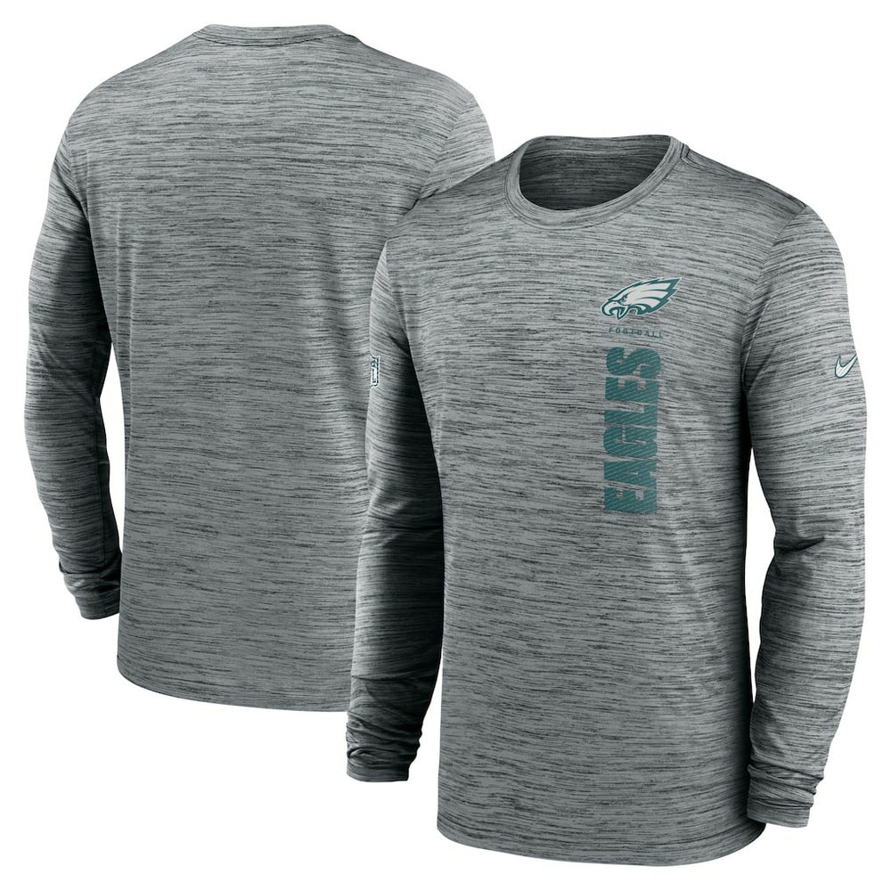 Sideline Velocity Dri-FIT Long Sleeve T-Shirt - Philadelphia Eagles