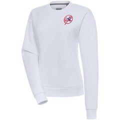 MLB New York Yankees Antigua Women's Cooperstown Victory Crewneck Pullover Sweatshirt