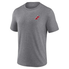 NHL Heather Gray Carolina Hurricanes Winger Tri-Blend T-Shirt