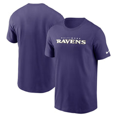 Primetime Wordmark Essential T-Shirt - Baltimore Ravens