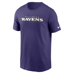 Primetime Wordmark Essential T-Shirt - Baltimore Ravens