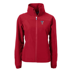 MLB Texas Rangers Cutter & Buck Women's Charter Eco Recycled Full-Zip Jacket