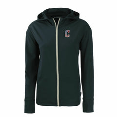 MLB Cleveland Guardians Cutter & Buck Women's Daybreak Eco Recycled Full-Zip Hoodie