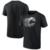 NHL Black Calgary Flames Iced Out T-Shirt